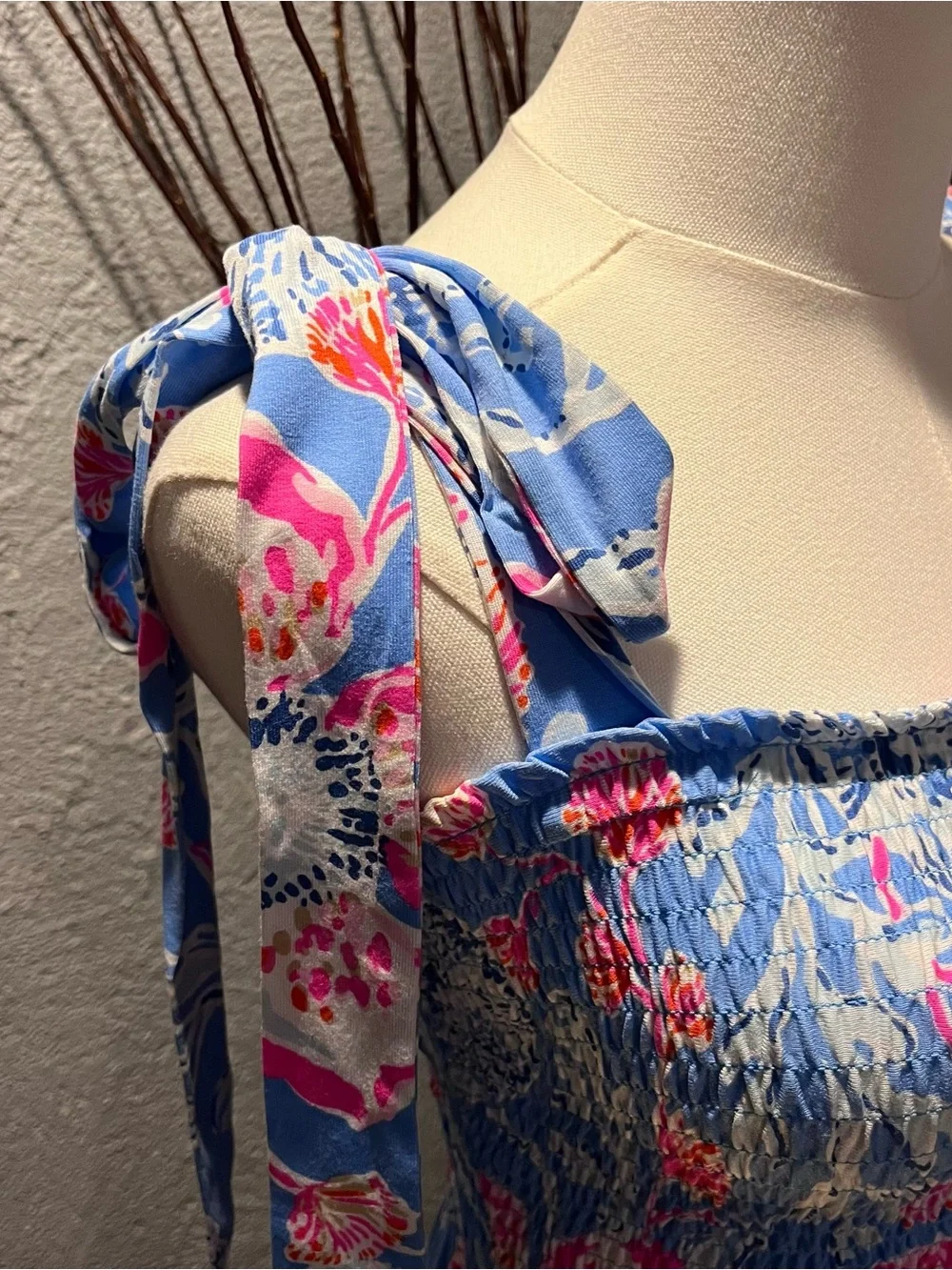 🌸NWT LILY PULITZER KAILUA SMOCKED MAXI DRESS SIZE SMALL🌸